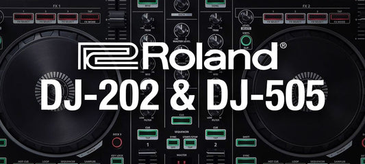 Roland DJ-202 and DJ-505