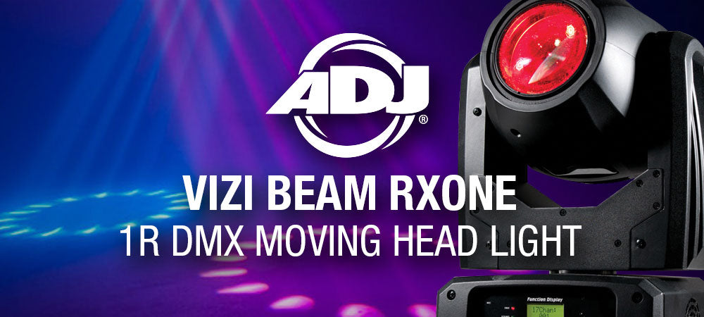 ADJ Vizi Beam RXONE 1R DMX Moving Head Light Product Spotlight