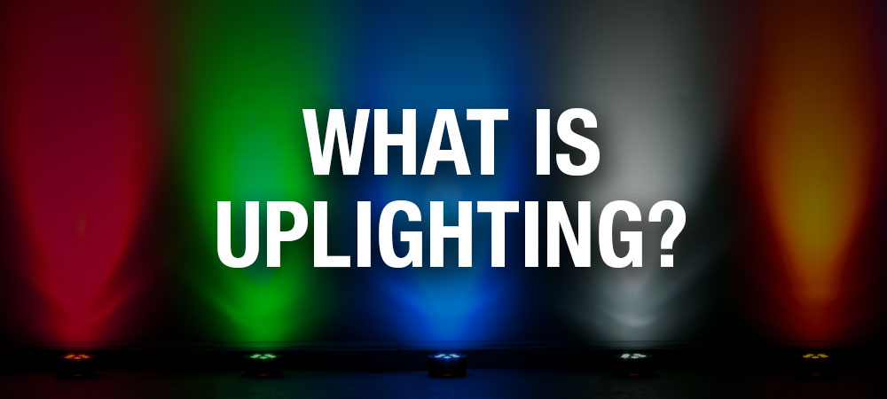 What is uplighting and how does it work?