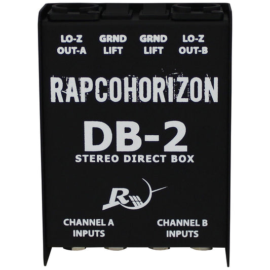 Rapco DB200 Stereo Passive Direct Box - PSSL ProSound and Stage Lighting