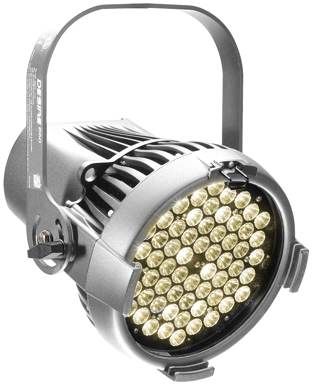 ETC Selador Desire D60 Studio Daylight LED Par with Edison Plug - Silver - PSSL ProSound and Stage Lighting