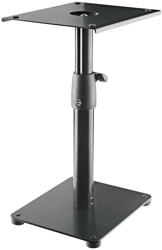 K&M 26775.000.55 Desktop Monitor Stand for Near-Field Monitors - Black - PSSL ProSound and Stage Lighting