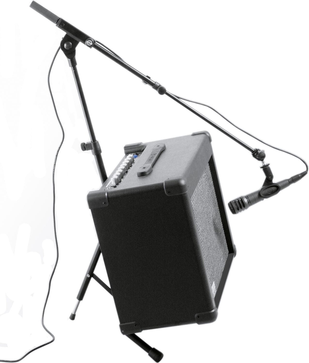 K&M 28130.011.55 Amp Stand - Black - PSSL ProSound and Stage Lighting