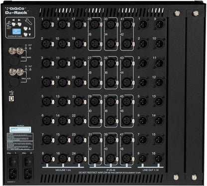 DiGiCo X-S31-D2C-C-RP S31 D2 Rack Pack with 1x MADI-DMI-C Expansion Card and 1x Blank DMI Slot - PSSL ProSound and Stage Lighting