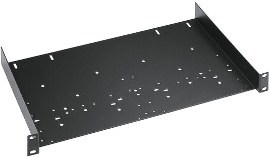 K&M 49035.000.55 Universal Rack Shelf - Black - PSSL ProSound and Stage Lighting