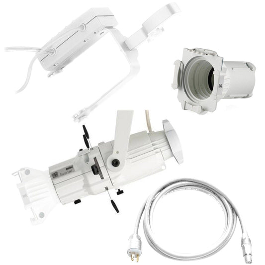 ETC Source Four Mini LED Ellipsoidal 3000 K, 36-Degree Lens Tube with Edison Plug - White (Portable) - PSSL ProSound and Stage Lighting