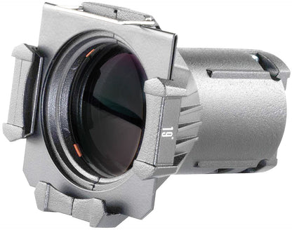 ETC Source Four Mini LED Ellipsoidal 4000 K, 19-Degree Lens Tube with Edison Plug - Silver (Portable) - PSSL ProSound and Stage Lighting