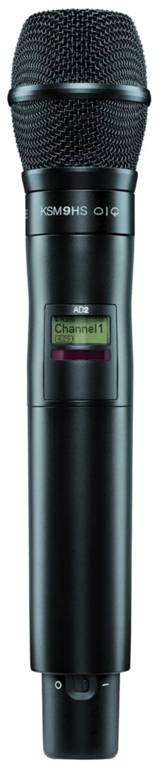 Shure Axient AD2/KSM9HS Handheld Wireless Microphone Transmitter, X55 Band - PSSL ProSound and Stage Lighting