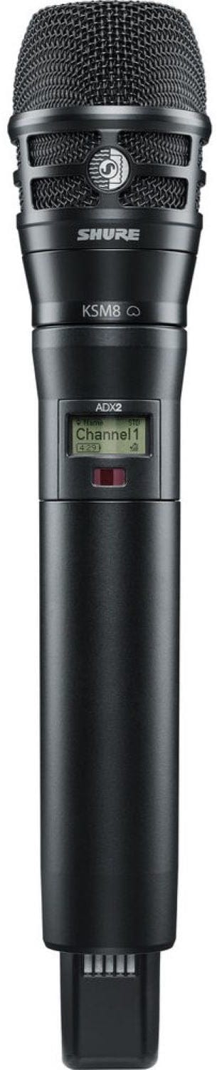 Shure Axient ADX2/K8B Handheld Wireless Microphone Transmitter, K54 Band - PSSL ProSound and Stage Lighting