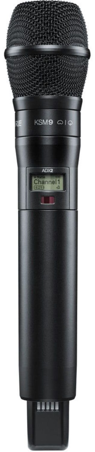 Shure Axient ADX2/K9B Handheld Wireless Microphone Transmitter, G57 Band - PSSL ProSound and Stage Lighting