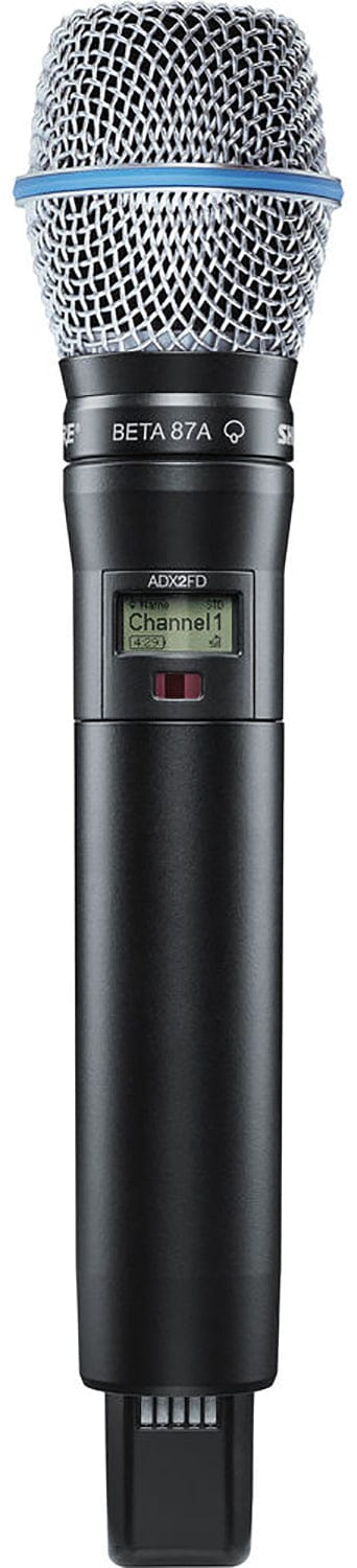Shure Axient ADX2FD/B87A Handheld Wireless Microphone Transmitter, G57 Band - PSSL ProSound and Stage Lighting