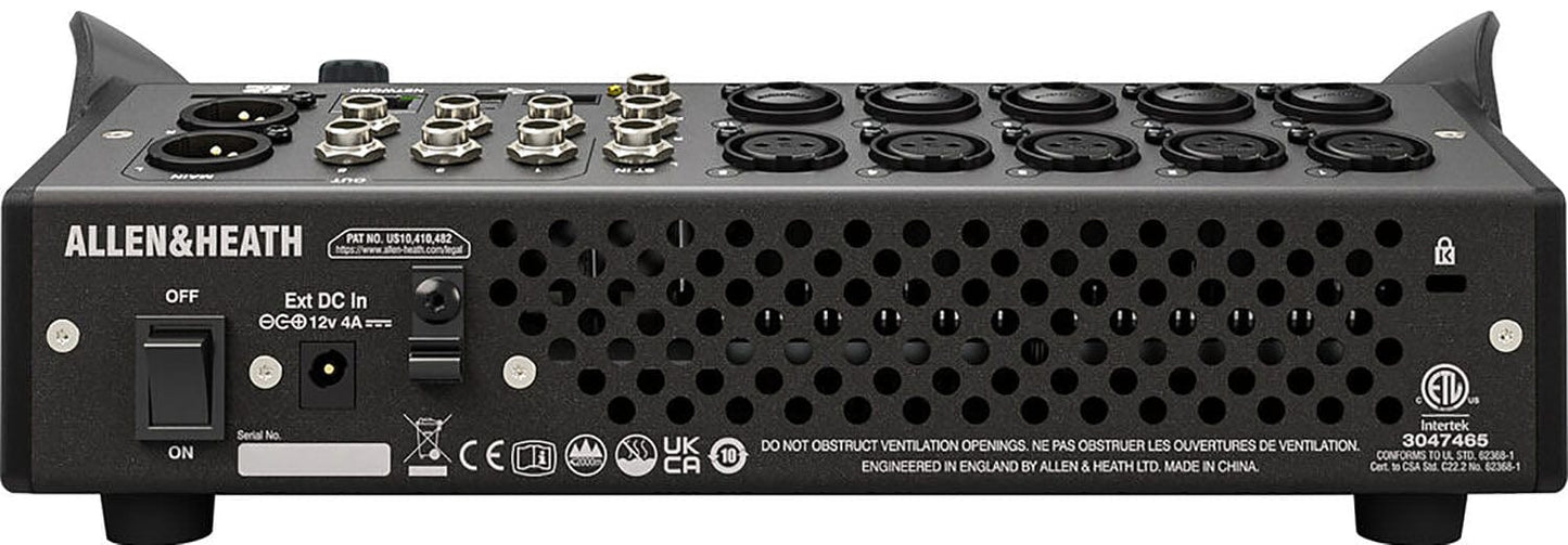 Allen & Heath CQ-12T Compact Digital Mixer - PSSL ProSound and Stage Lighting