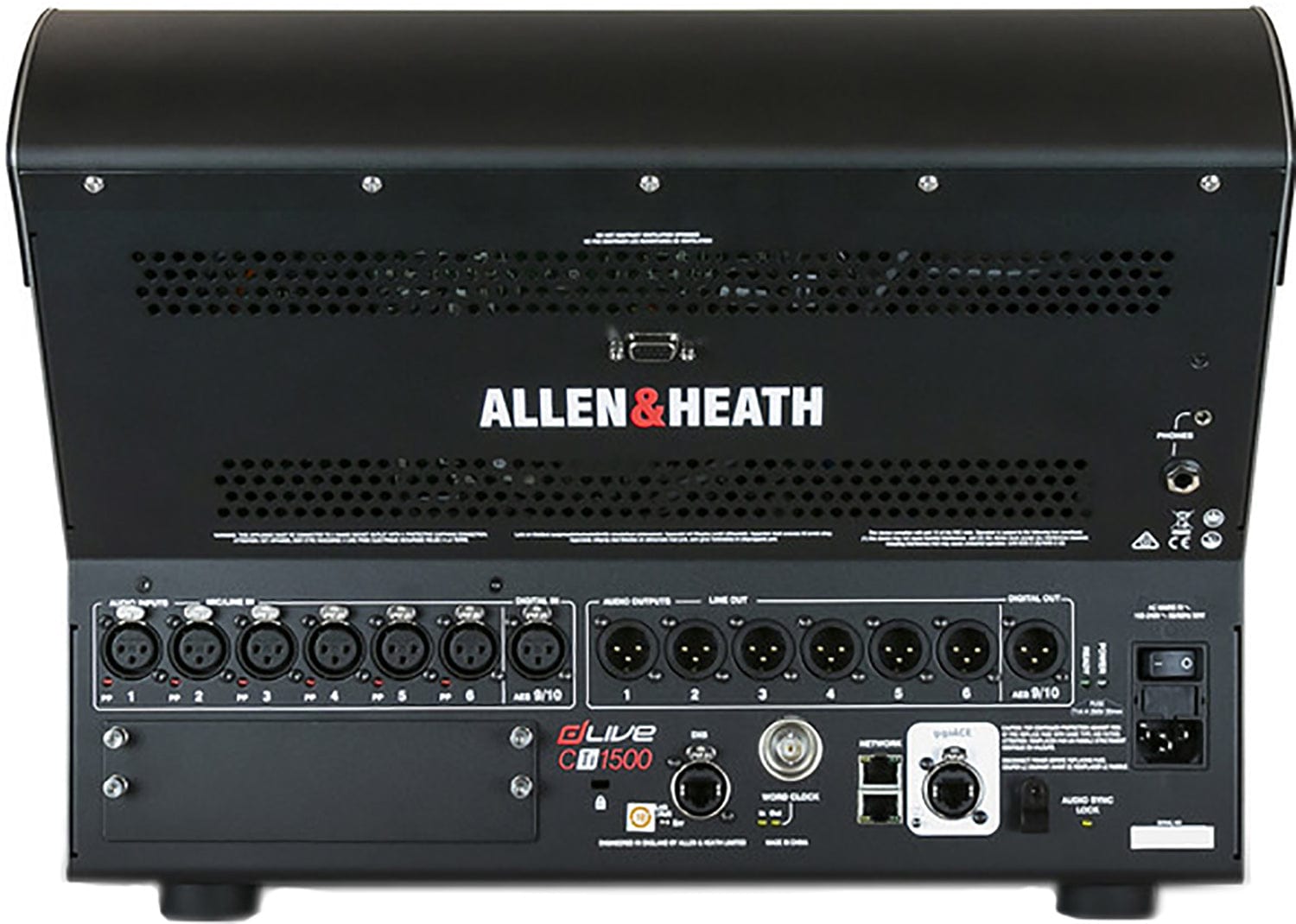 Allen & Heath AH-DLIVE-CTI15 dLive C Class CTi1500 12 Fader Surface with 12-Inch Touchscreen - PSSL ProSound and Stage Lighting