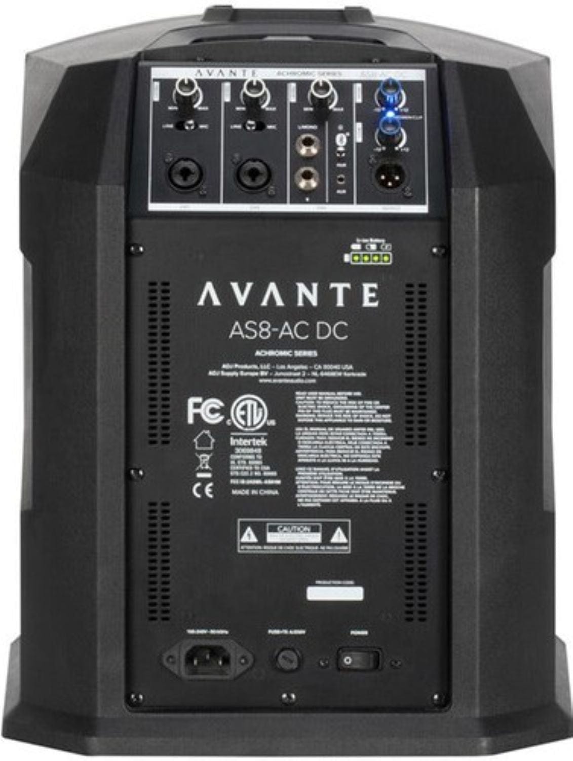 Avante AS8 ACDC Active Column PA System - PSSL ProSound and Stage Lighting