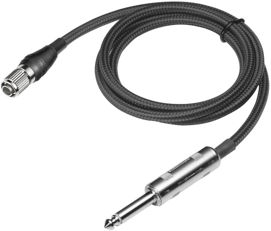 Audio-Technica AT-GCH-PRO Professional 1/4" Instrument Cable for cH-Style Body-Pack - PSSL ProSound and Stage Lighting