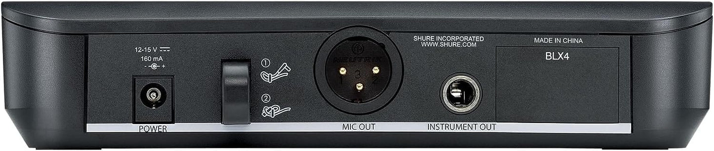 Shure BLX14 Wireless Headset System w/ PGA31 Headset, H11 Band - PSSL ProSound and Stage Lighting