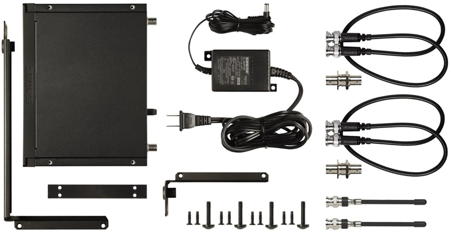 Shure BLX14R Wireless Rack-mount Guitar System, J11 Band - PSSL ProSound and Stage Lighting