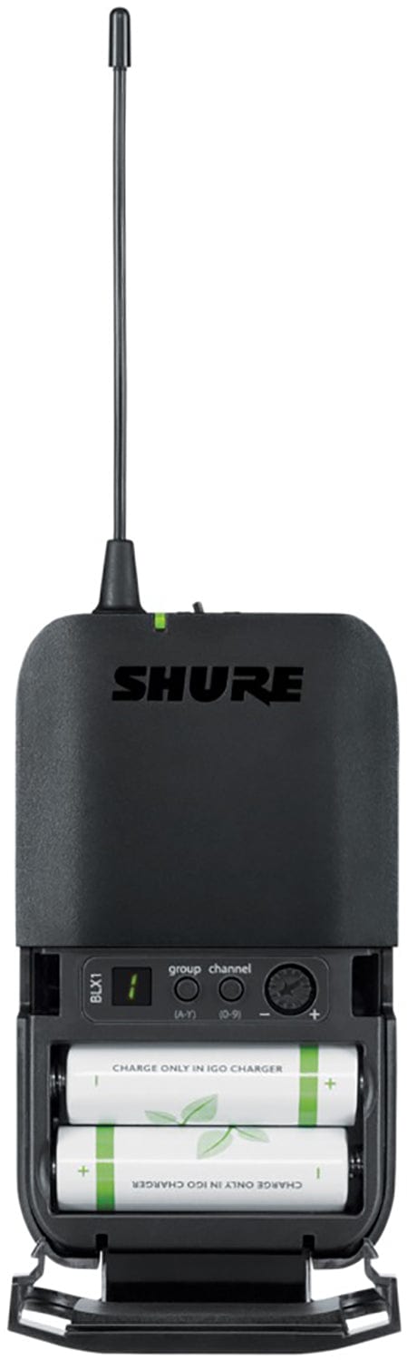 Shure BLX14R Wireless Rack-mount Guitar System, J11 Band - PSSL ProSound and Stage Lighting
