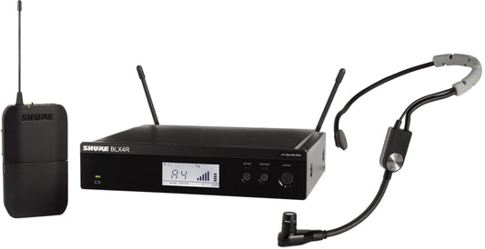 Shure BLX14R Wireless Rack-mount Headset System w/ SM35 Headset Microphone, H11 Band - PSSL ProSound and Stage Lighting