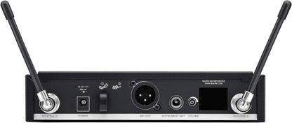 Shure BLX14R Wireless Rack-mount Presenter System w/ WL93 Miniature Lavalier Microphone, H11 Band - PSSL ProSound and Stage Lighting
