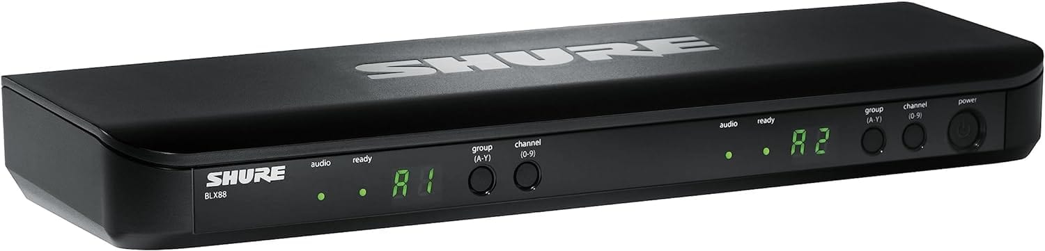 Shure BLX188 Wireless Dual Presenter System w/ Two CVL Lavalier Microphones, H11 Band - PSSL ProSound and Stage Lighting