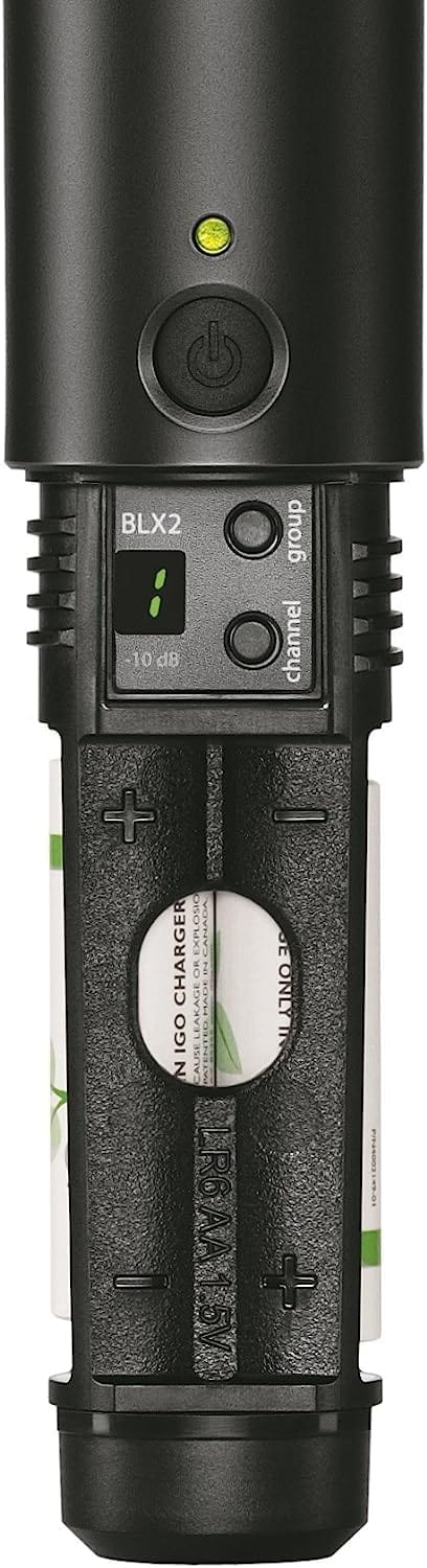 Shure BLX2/PG58 Handheld Transmitter w/ PG58 Capsule, H9 Band - PSSL ProSound and Stage Lighting