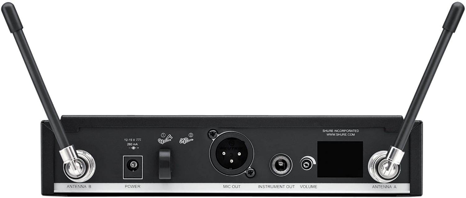Shure BLX4R Wireless Receiver for BLX-R Wireless System, J11 Band - PSSL ProSound and Stage Lighting