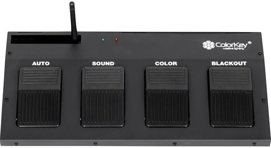 ColorKey CKU-3055 Wireless Footswitch for PartyBar Mobile 150 / 250 / PartyBar Pro 1000 - PSSL ProSound and Stage Lighting