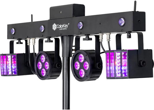 ColorKey CKU-3070 PartyBar Mobile 250 Multi-Effect Lighting System - PSSL ProSound and Stage Lighting