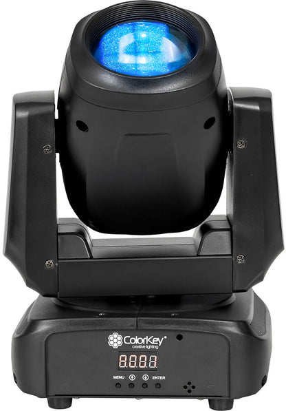ColorKey CKU-5060 Mover Beam 100 LED Moving Head Fixture - PSSL ProSound and Stage Lighting