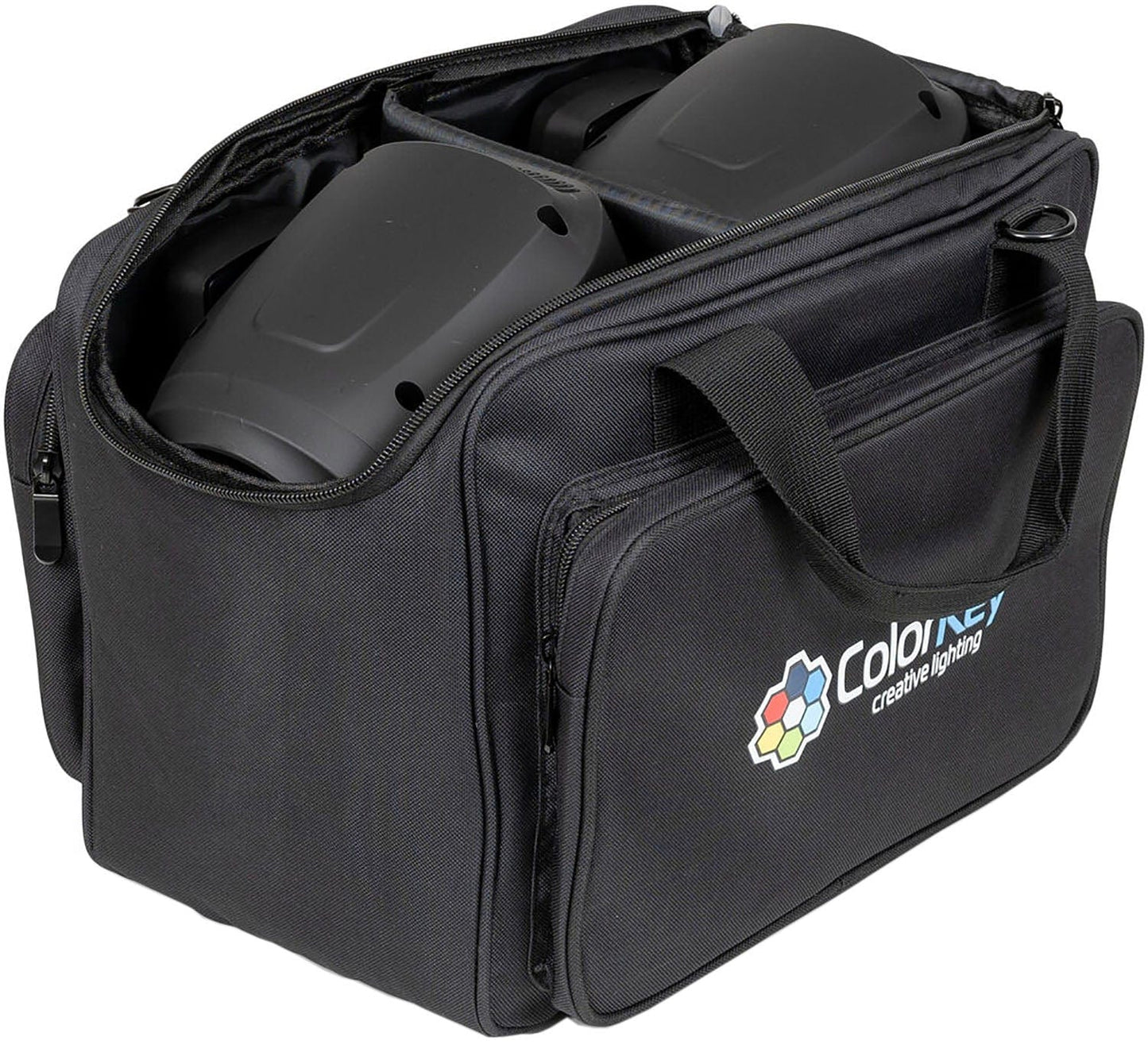 ColorKey CKU-5062 Mover Beam 100 Bundle - 2-Pack with Carrying Bag - PSSL ProSound and Stage Lighting