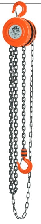 Columbus McKinnon Series 622 1 ton Manual Chain Hoist 30 ft - PSSL ProSound and Stage Lighting