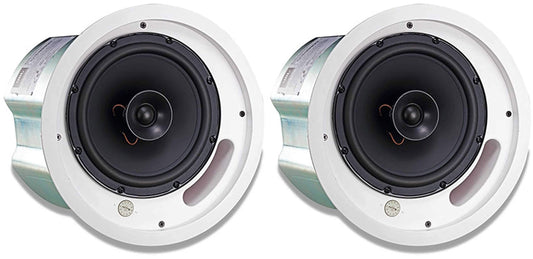 JBL CONTROL 18C/T 8-Inch Ceiling Speaker Pair - White - PSSL ProSound and Stage Lighting