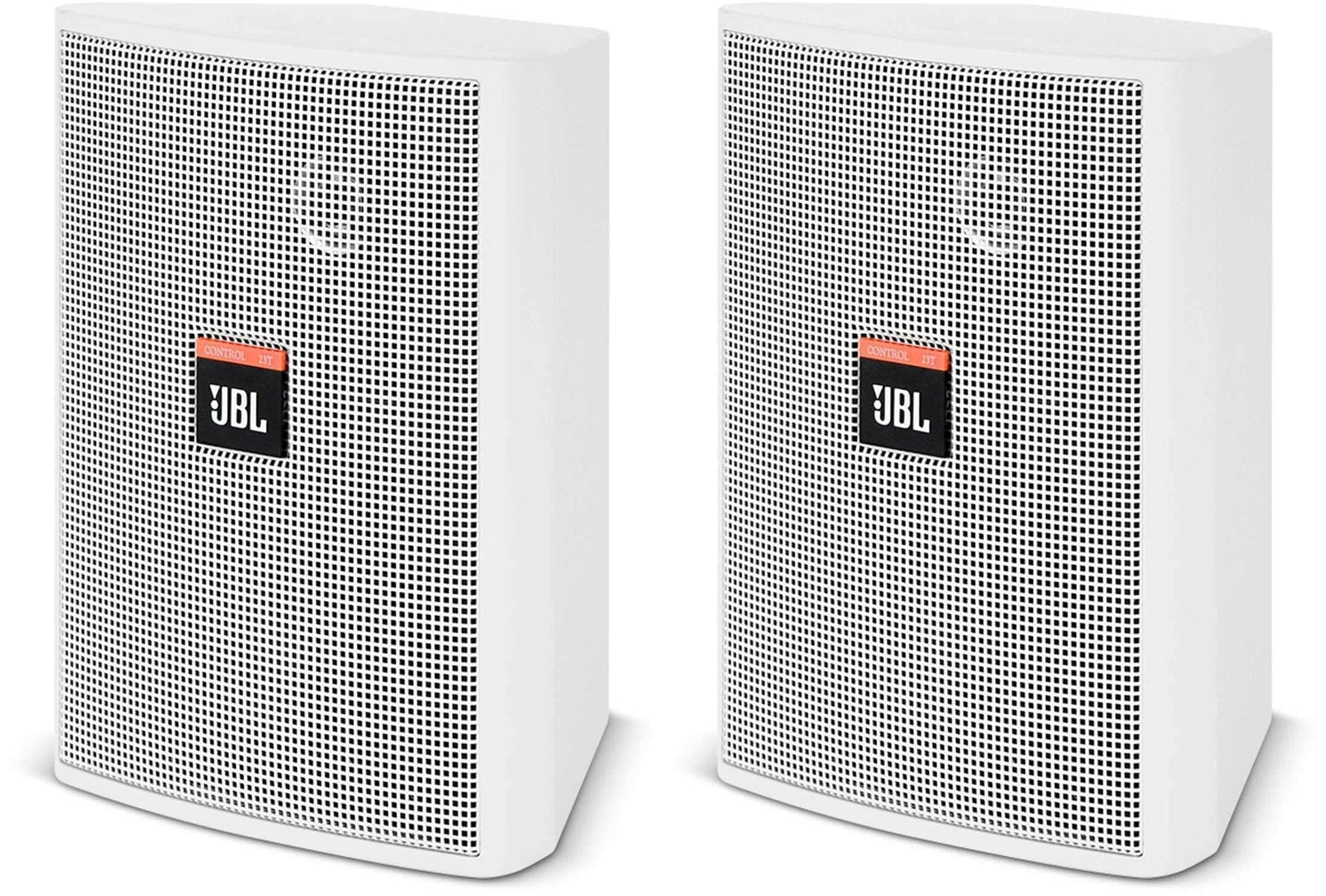 JBL CONTROL-23T-WH 50-Watt 70-Volt 2-Way Speaker Pair - White - PSSL ProSound and Stage Lighting