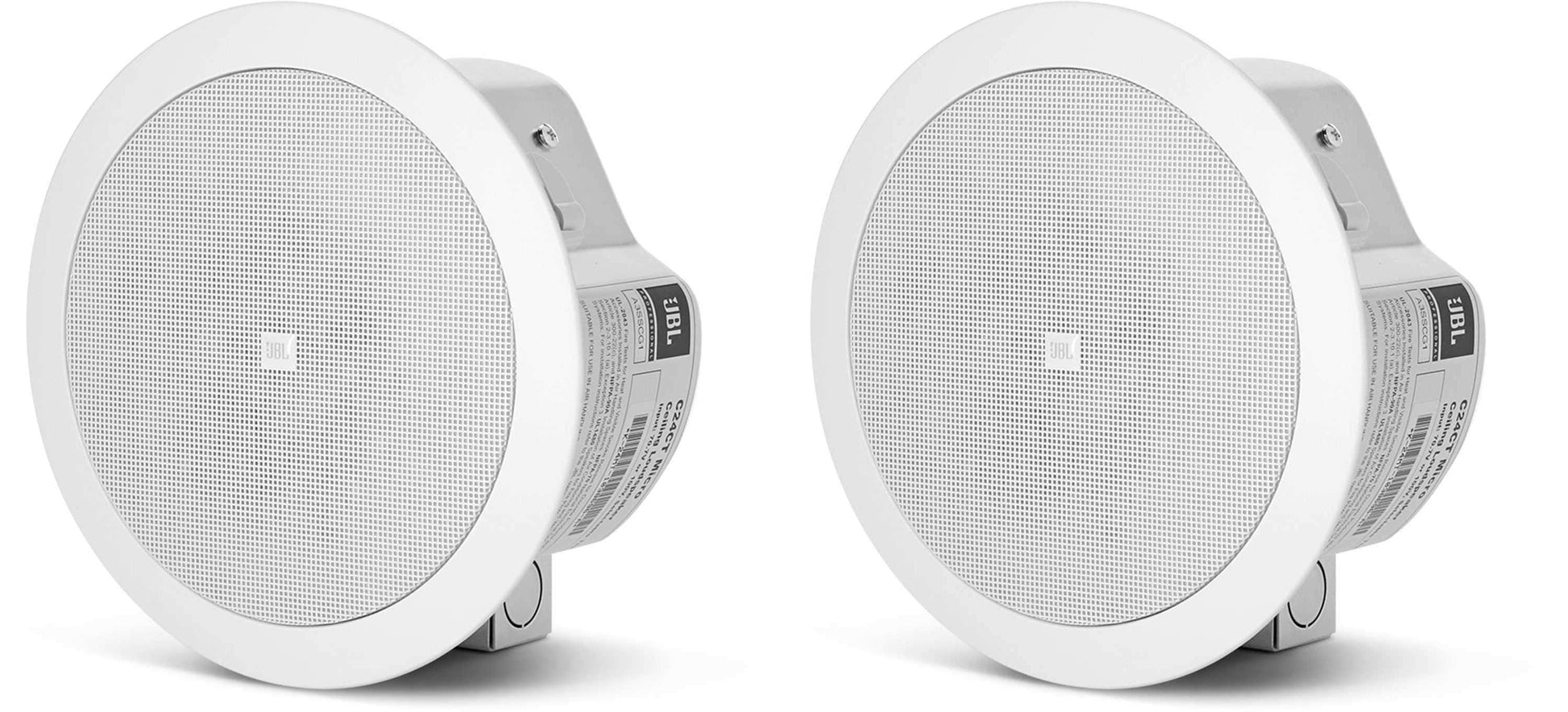 JBL CONTROL 24C MICRO 4-Inch Compact Ceiling Speaker Pair - PSSL ProSound and Stage Lighting