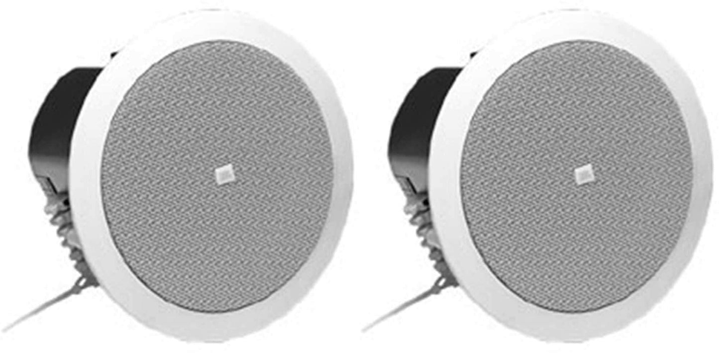 JBL CONTROL-24C 4-Inch 2-Way Ceiling Speaker - Pair - PSSL ProSound and Stage Lighting