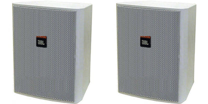 JBL CONTROL-25AV-WH 5.25-Inch 2-Way Speaker Pair - White - PSSL ProSound and Stage Lighting