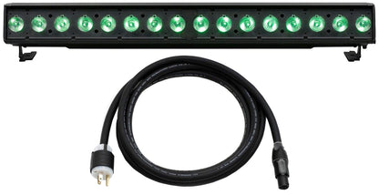 ETC CSLINEAR2 ColorSource Linear 2, XLR w/ Edison Plug, Black - PSSL ProSound and Stage Lighting
