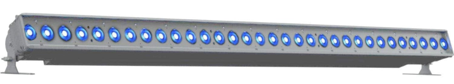 ETC CSLINEAR4-5 ColorSource Linear 4 with 5-Pin DMX/XLR and Edison Plug - Silver - PSSL ProSound and Stage Lighting