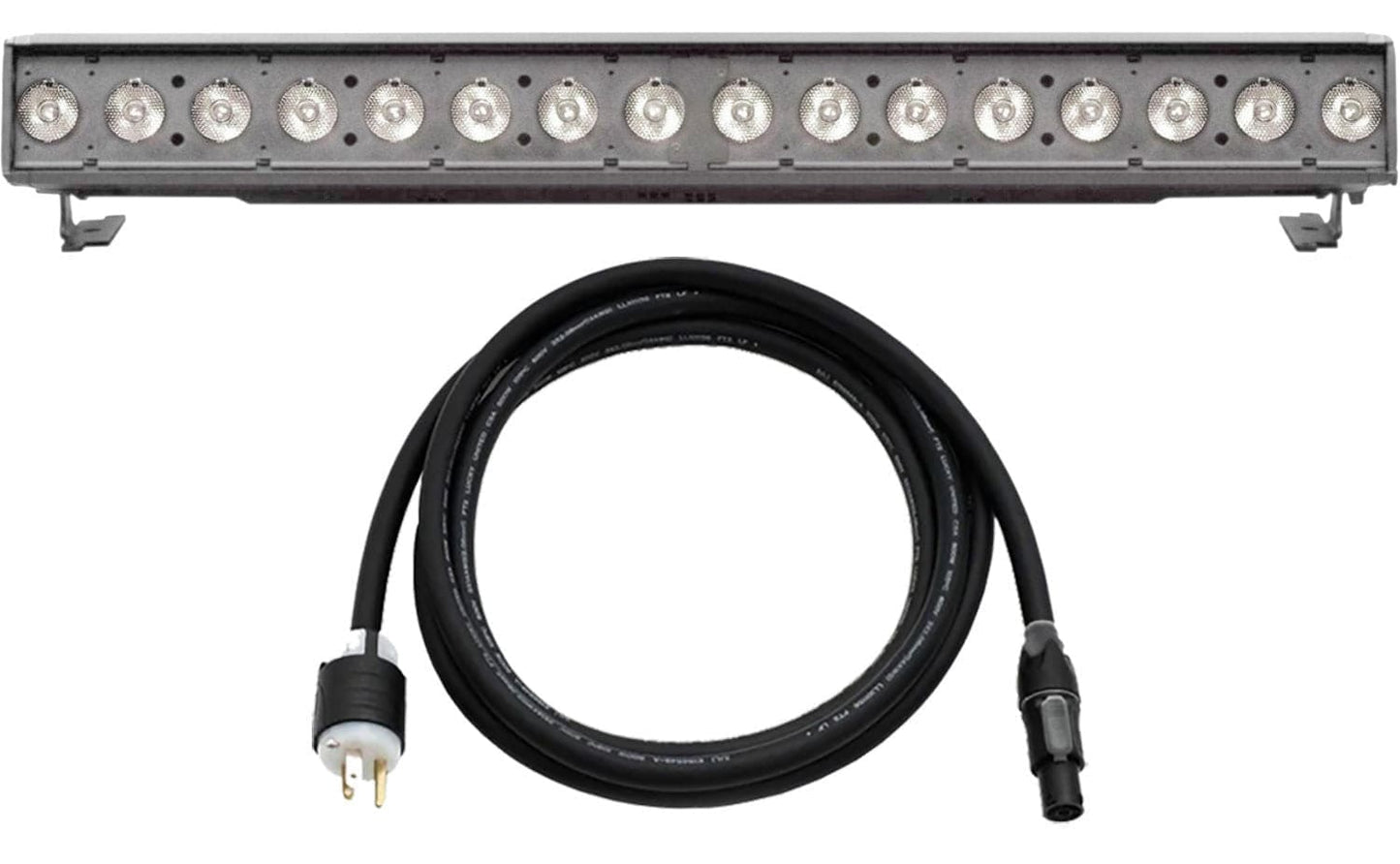 ETC CSLINEARPRL2-5 ColorSource Linear 2 Pearl with 5-Pin DMX/XLR and Edison Plug - Silver - PSSL ProSound and Stage Lighting