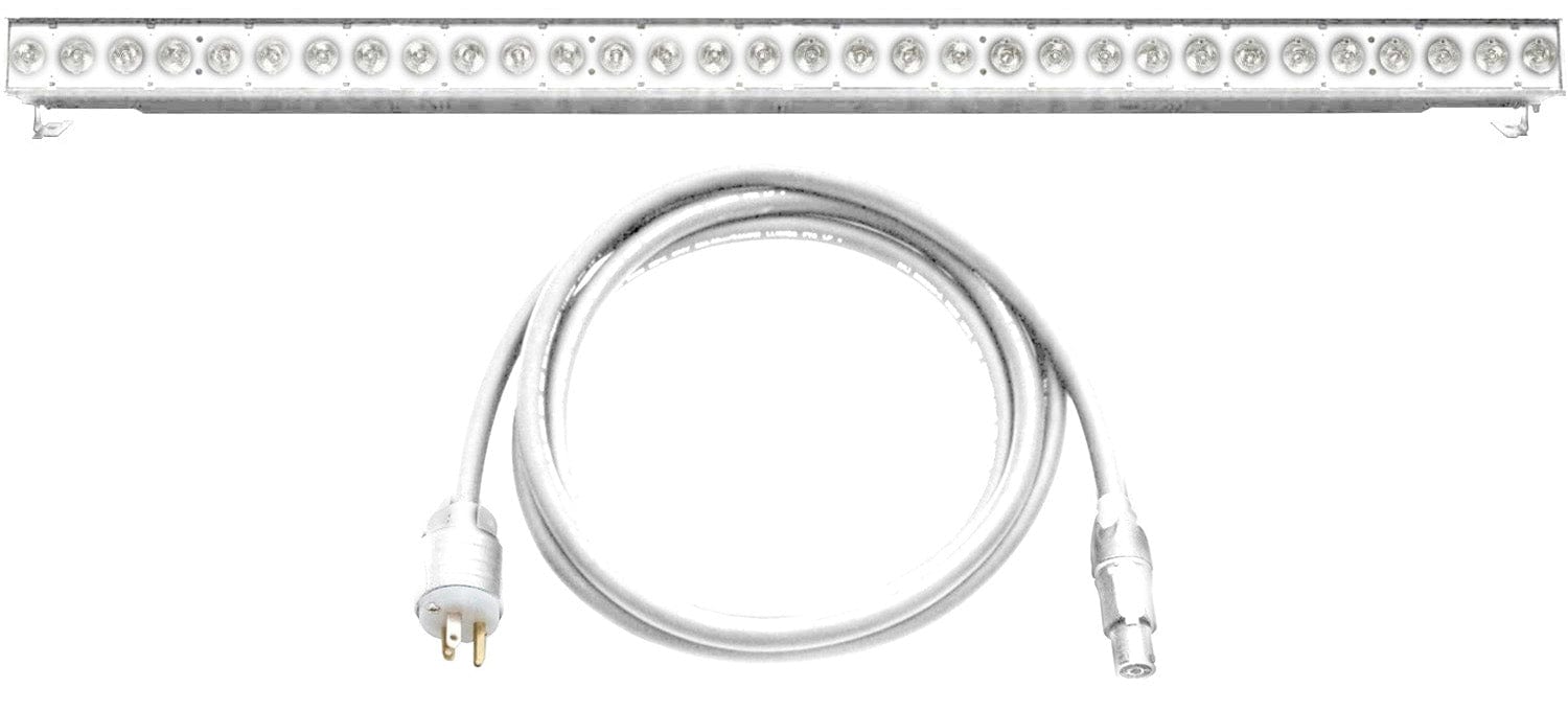 ETC CSLINEARPRL4-1 ColorSource Linear 4 Pearl with 5-Pin DMX/XLR and Edison Plug - White - PSSL ProSound and Stage Lighting