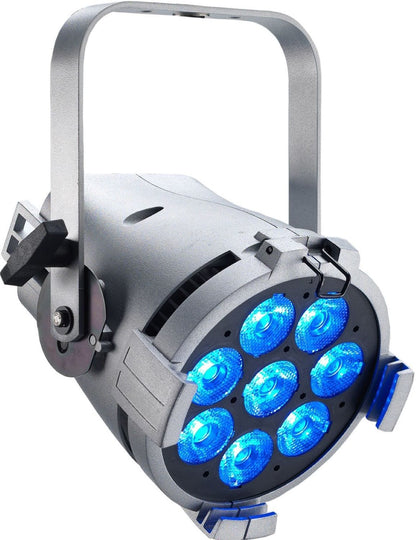 ETC CSPARDB-5 Colorsource Par Deep Blue with 5-Pin DMX/XLR and Edison Plug - Silver - PSSL ProSound and Stage Lighting