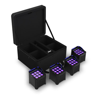 Chauvet DJ FREEDOMPARH9IPX4 Freedom Par H9 IP x4 Portable Battery Powered Up-Lighting Kit - PSSL ProSound and Stage Lighting