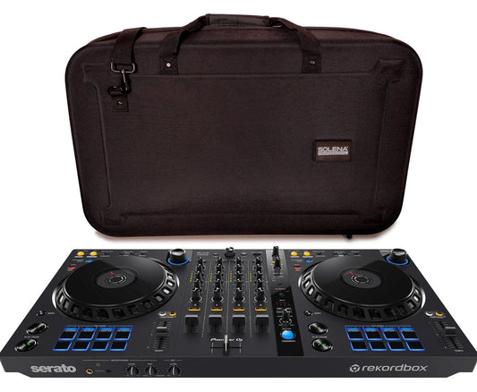 Pioneer DJ DDJ-FLX6GT DJ Controller With Solena Road Bag - PSSL ProSound and Stage Lighting
