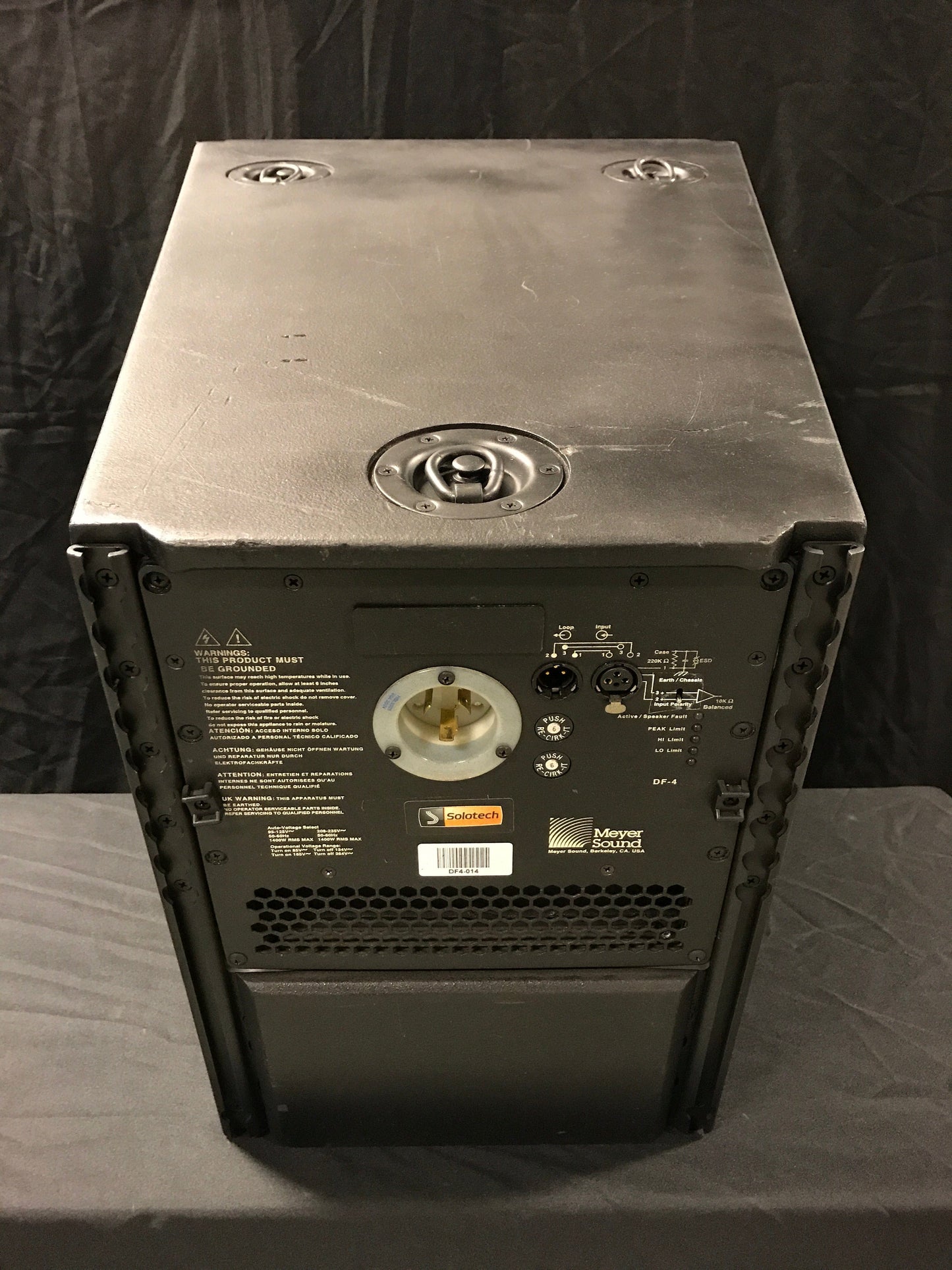 Meyer Sound DF-4 Powered Loudspeaker - PSSL ProSound and Stage Lighting