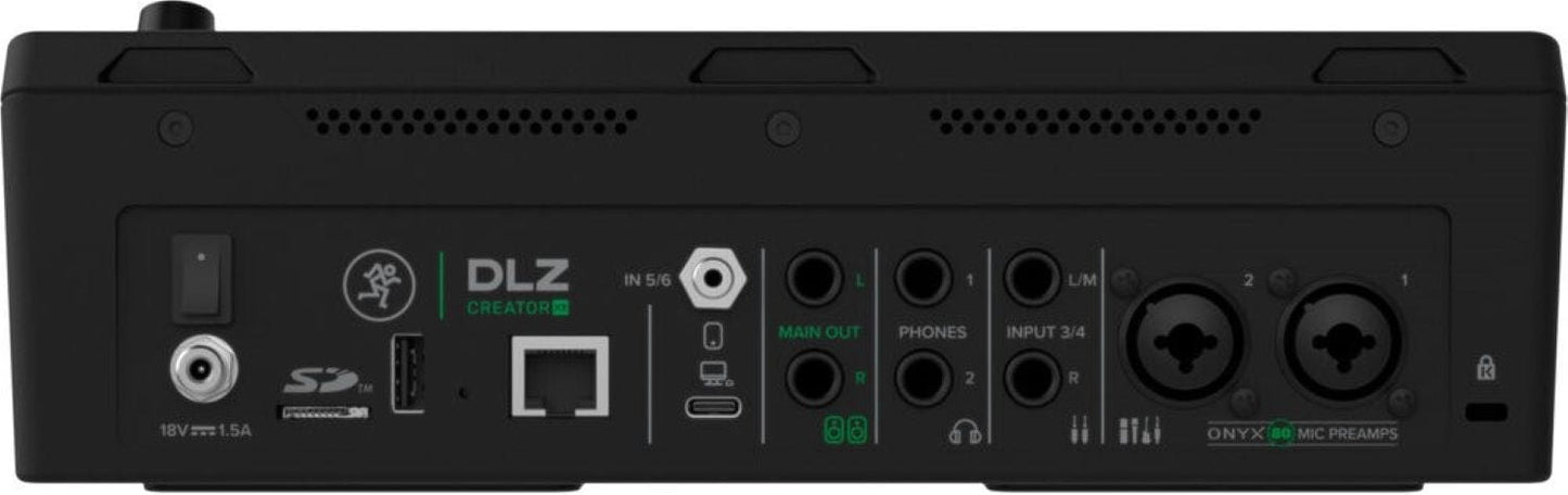 Mackie DLZ Creator XS Compact Adaptive Digital Mixer for Podcasting and Streaming with Mix Agent - PSSL ProSound and Stage Lighting