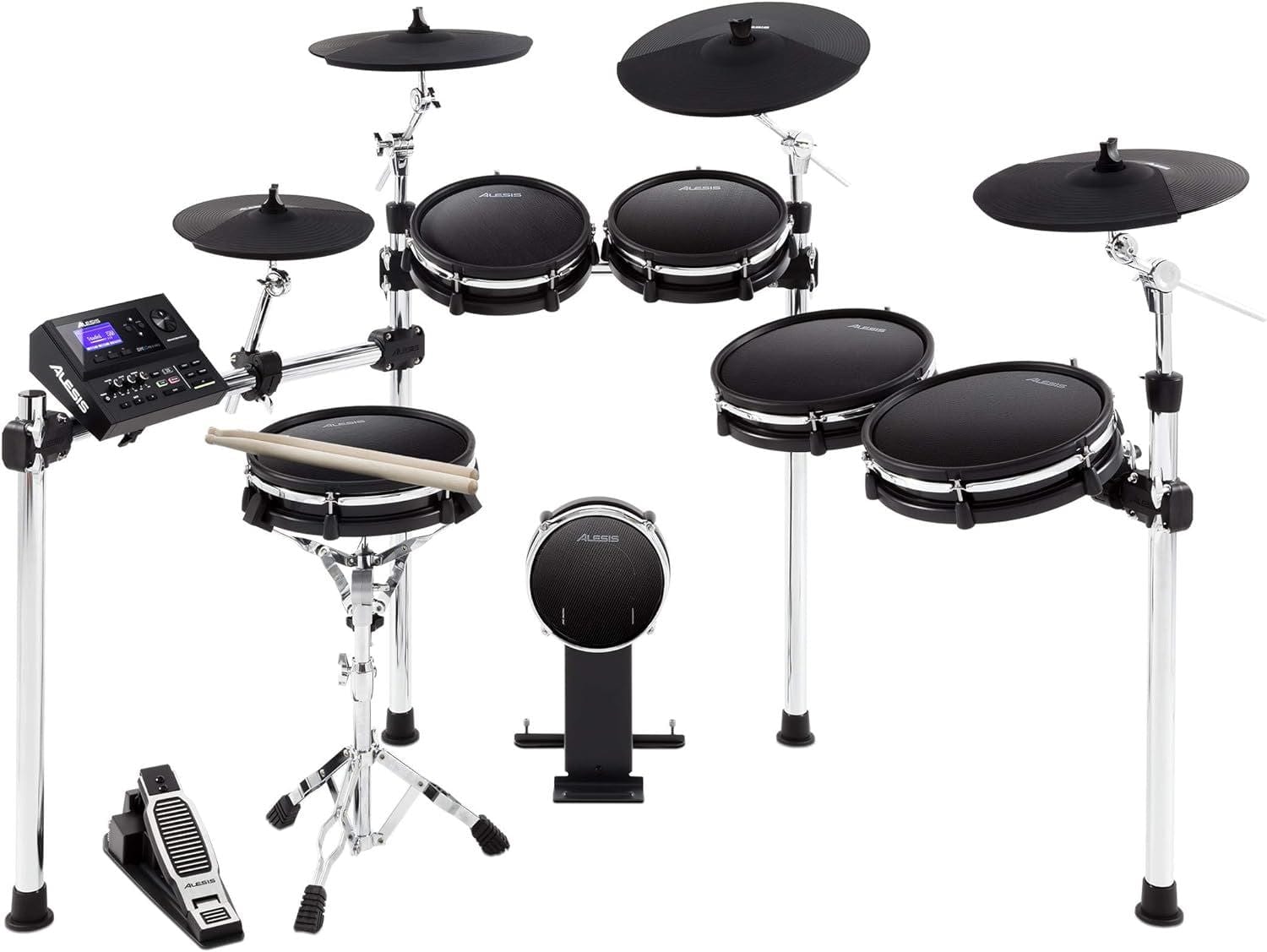 Alesis DM10 MKII Pro Kit 10-piece Electronic Drum Kit with Mesh Drumheads - PSSL ProSound and Stage Lighting
