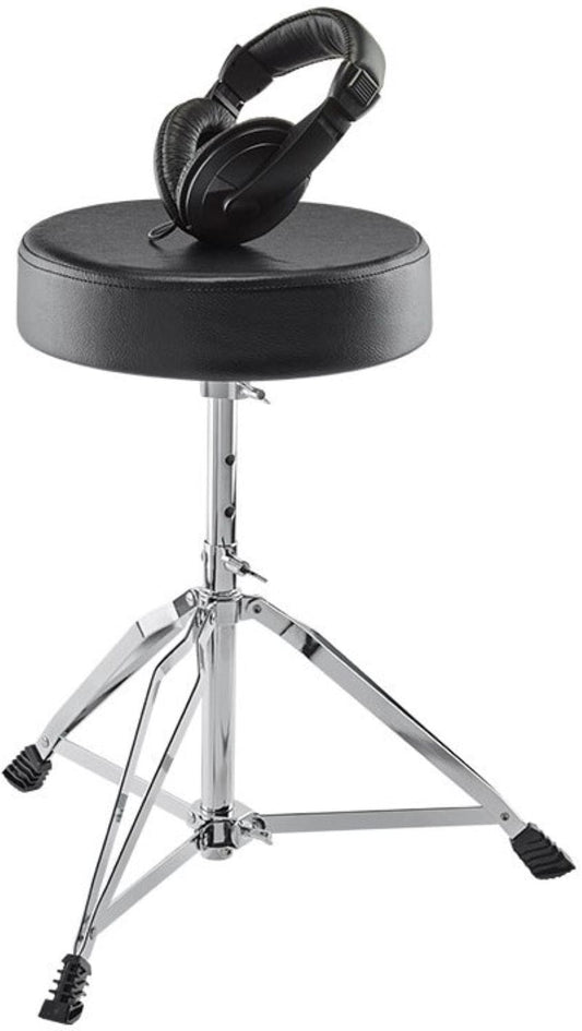 Alesis Drum Essentials Bundle - Drum Throne / Headphones Add-On Pack - PSSL ProSound and Stage Lighting