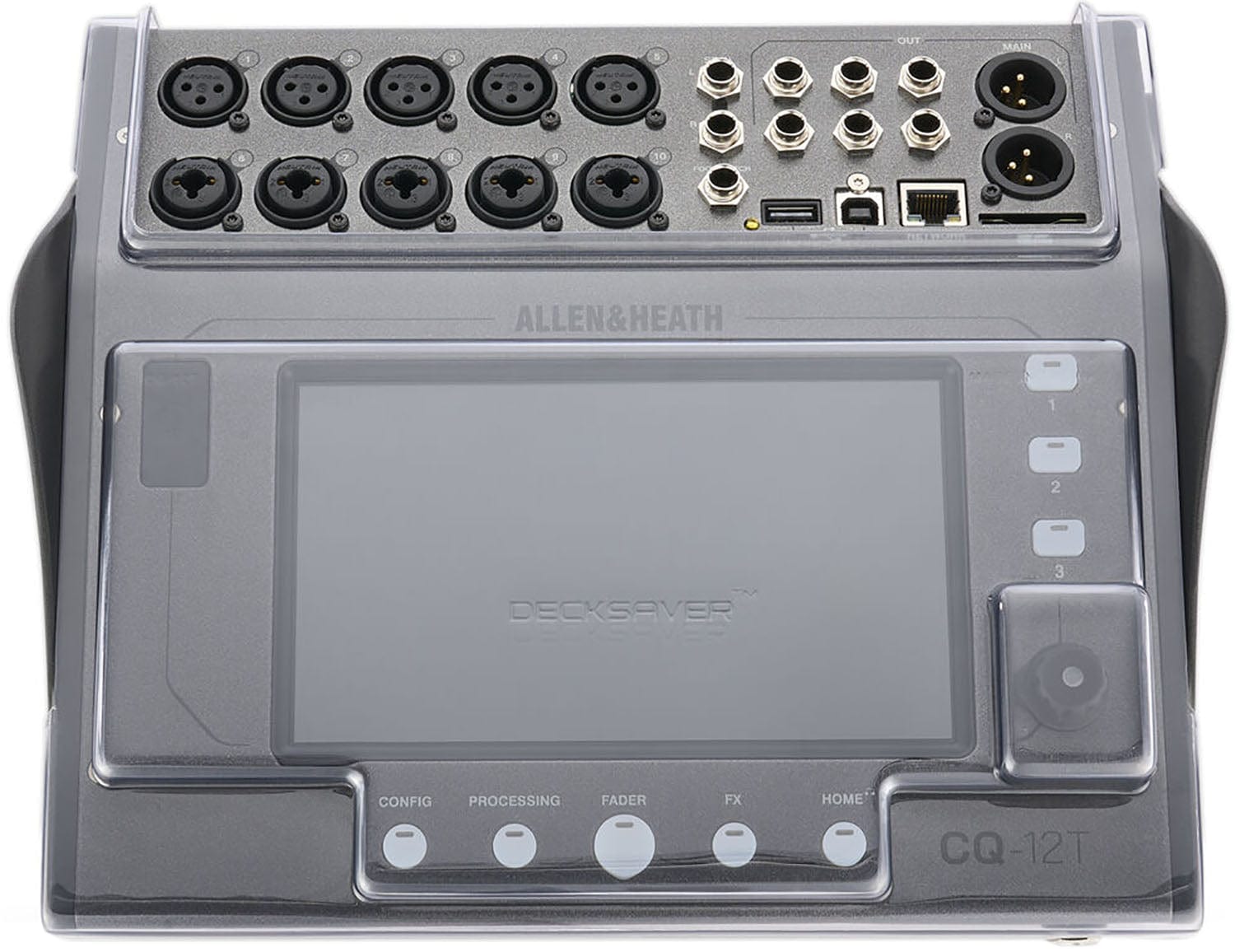 Decksaver DS-PC-CQ12T Cover for Allen & Heath CQ-12T Digital Mixer - PSSL ProSound and Stage Lighting