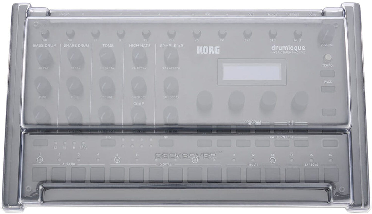 Decksaver DS-PC-DRUMLOGUE Soff Fit Cover for Korg Drumlogue Drum Machine - PSSL ProSound and Stage Lighting